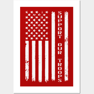 Support Our Troops Posters and Art